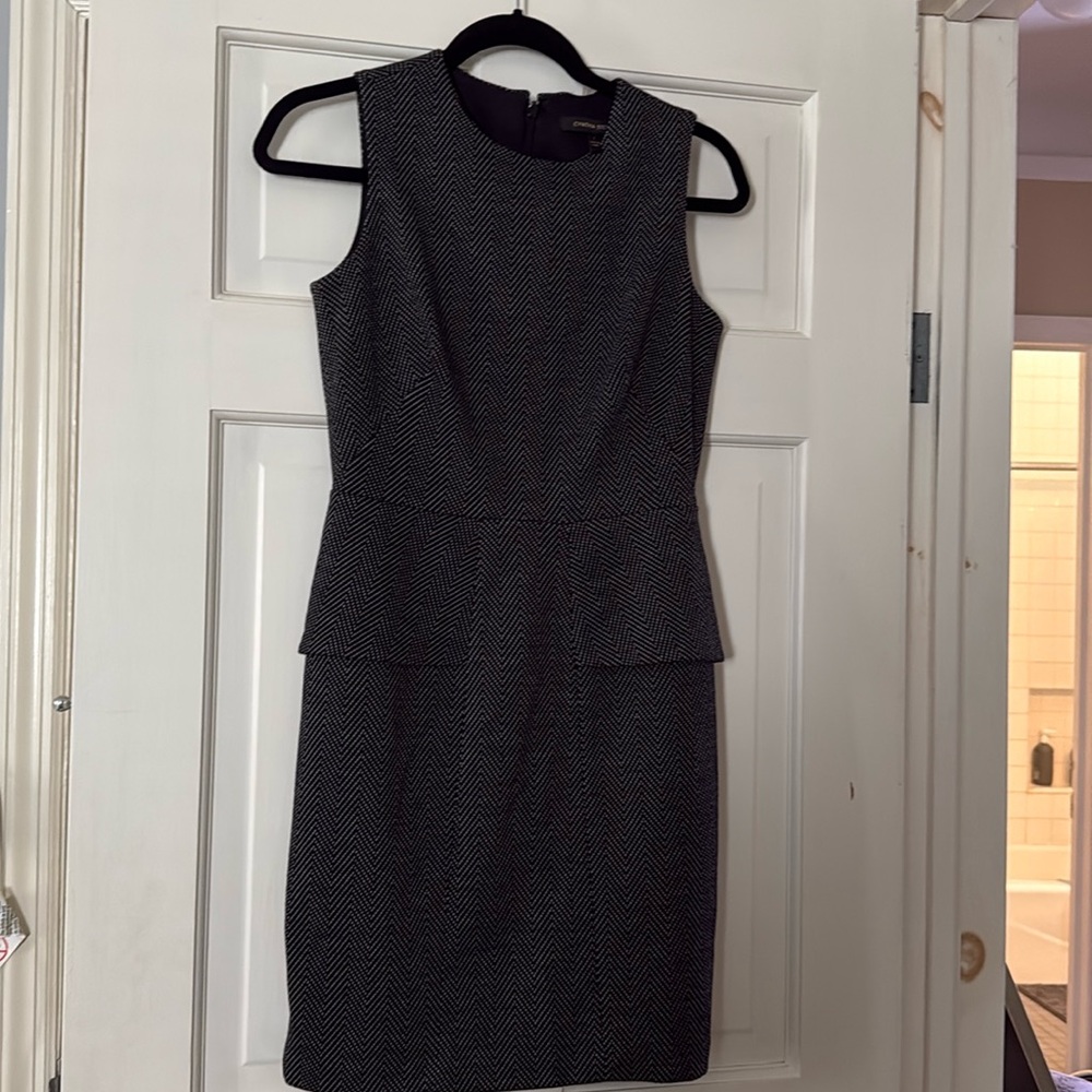Cynthia Steffe black and white dress